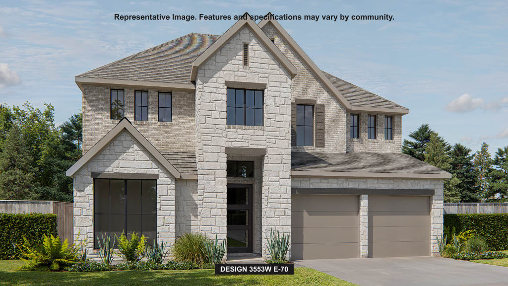 3553W House Plan in Meraki 50, Dallas, Texas | Available to Build